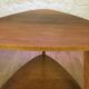 Light wood tripod table 50s