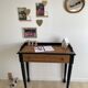 black desk