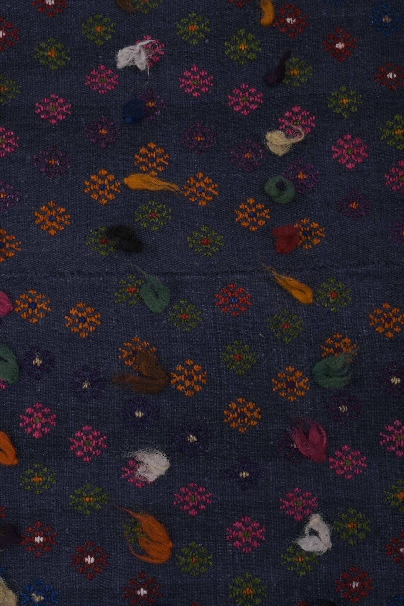 Vintage hand-embroidered textile 203x300 cm
