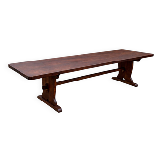 Immense oak farmhouse table