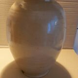 Salt Stoneware Vase, Signed Losson (Bouffioulx)