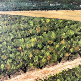 Oil painting "vines"