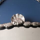 Old bevelled art deco mirror  61x34cm