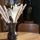Blown glass vase