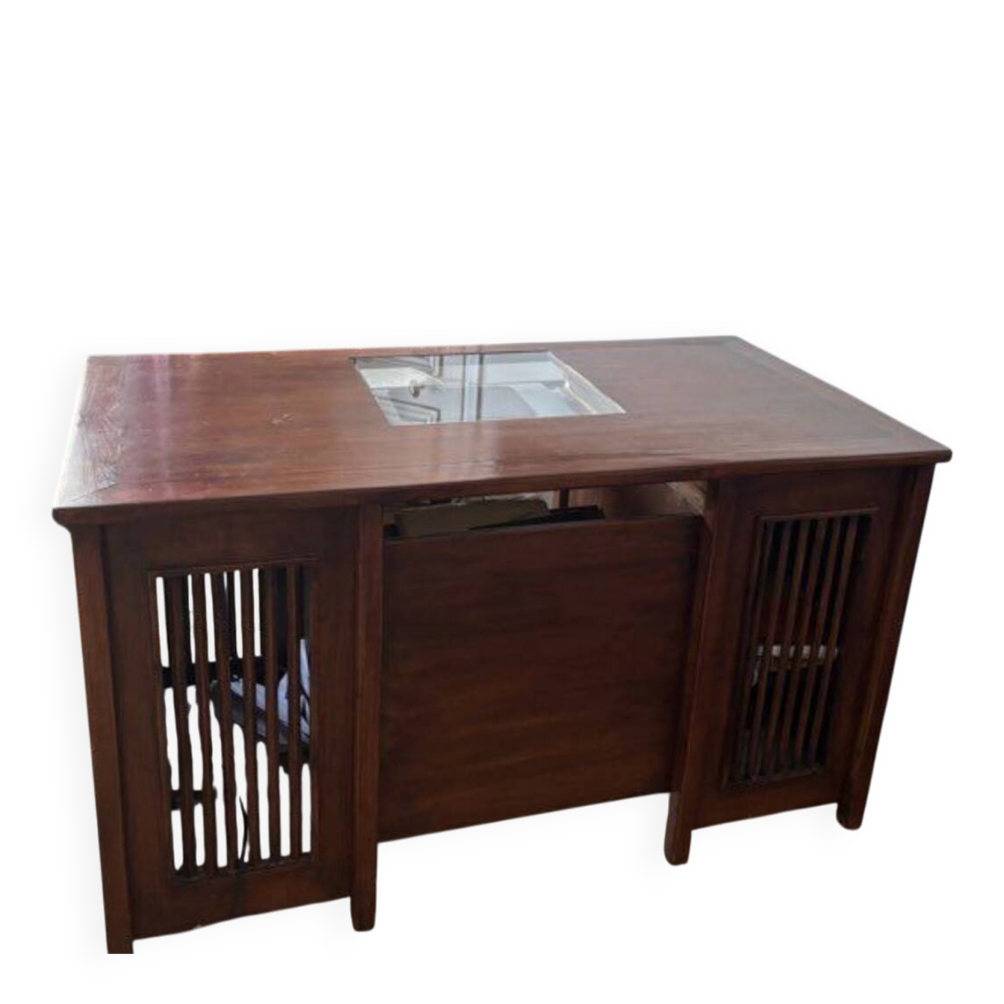 Wooden desk