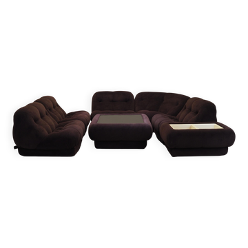 Living room set, Italian design, 1970s, designer: Rino Maturi, manufacturer