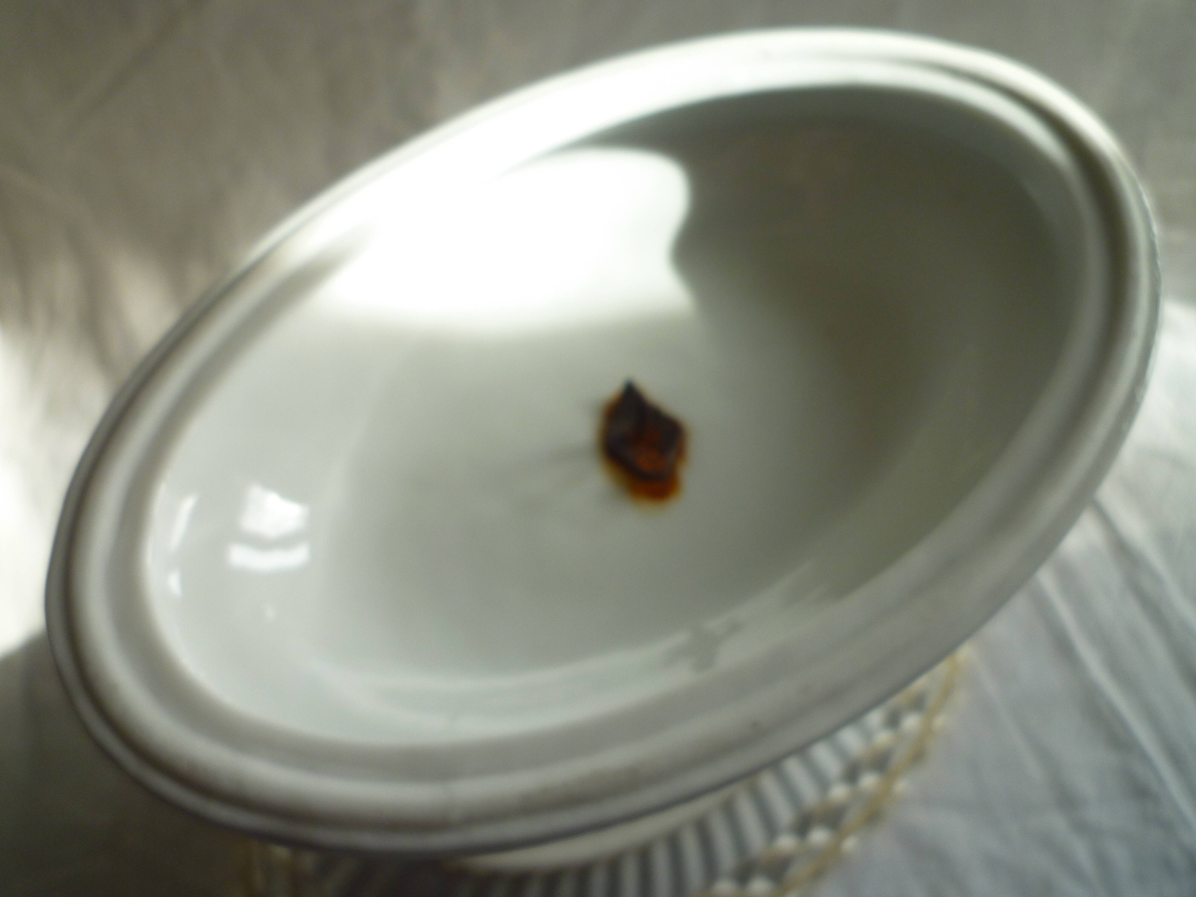 Large porcelain basket from the Napoleon III era