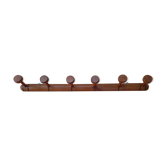 Old bamboo imitation portemanteau 6 patères