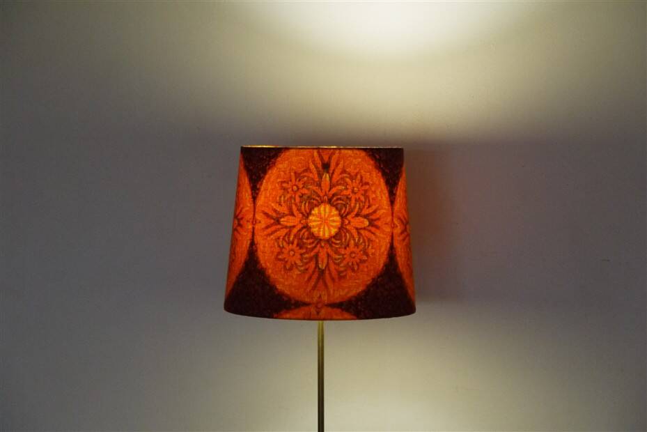 Italian brass reading lamp 1970