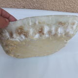 White marble ashtray