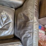 Fauteuil design en cuir