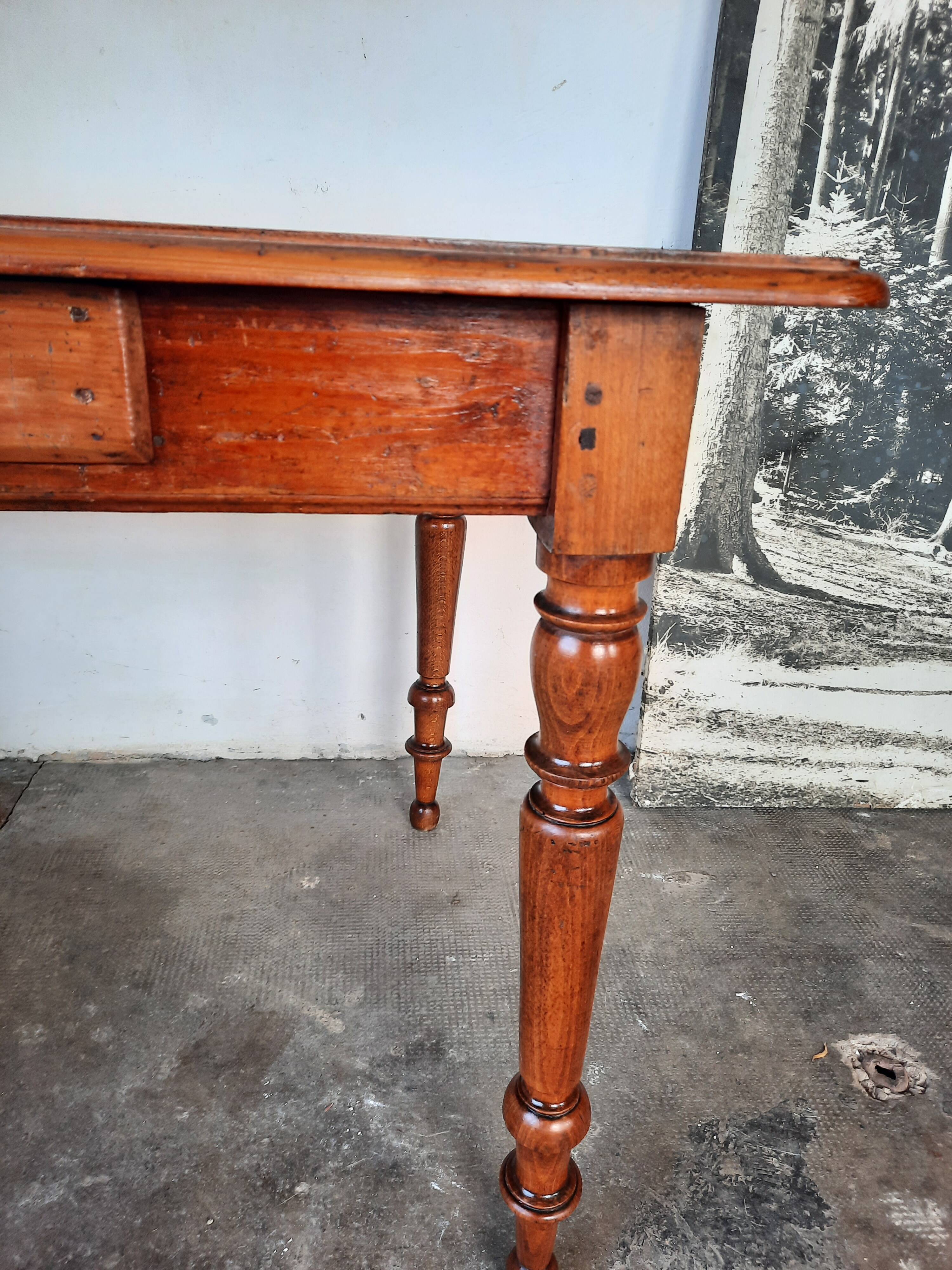 Fir farm table or Louis Philippe desk 103x75