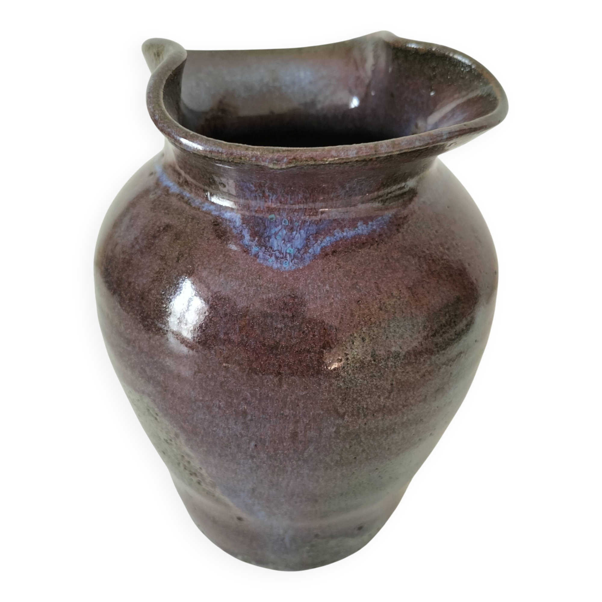 Stoneware vase – Signed JB