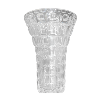 Cisele glass antique vase