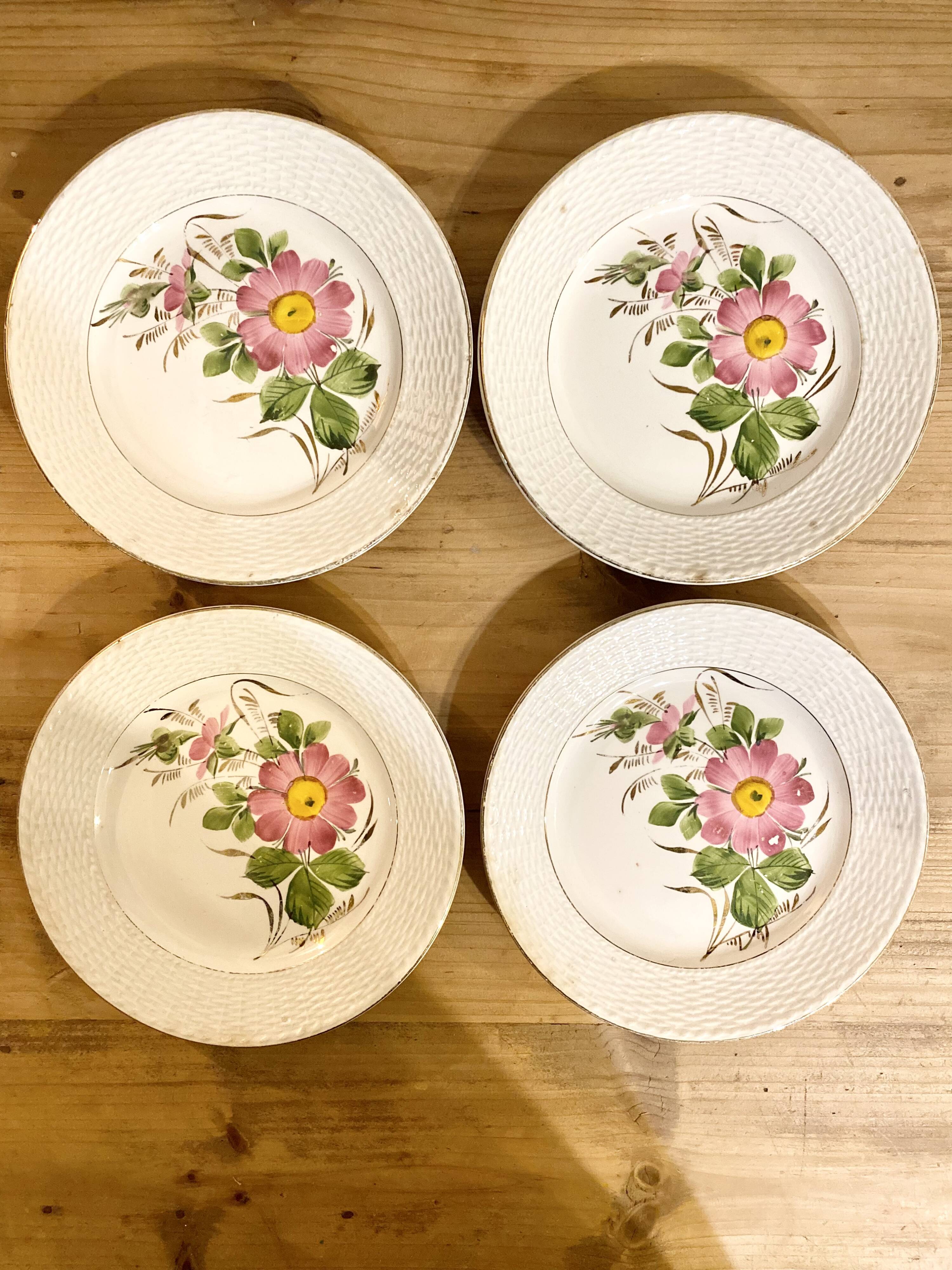 Saint Amand dessert plates