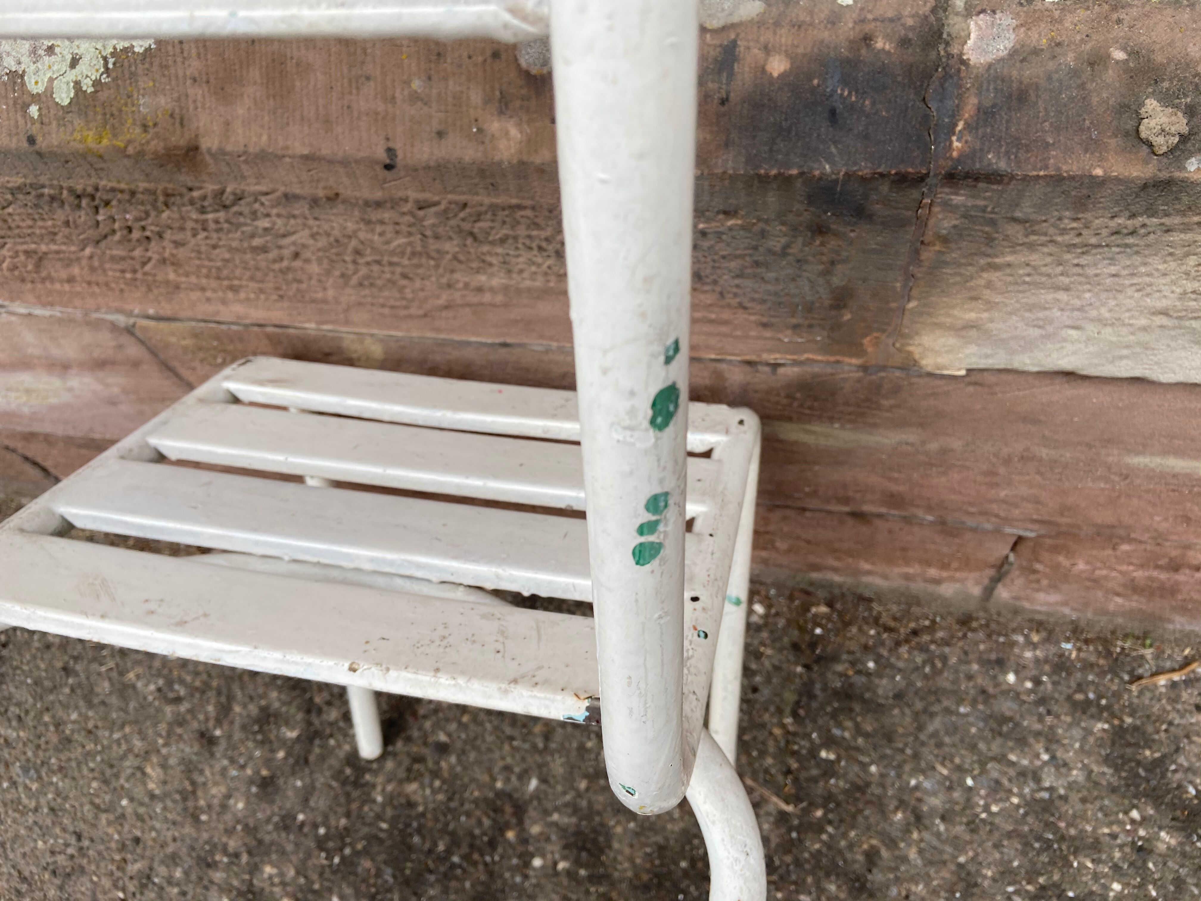 pair of terrace bistro chair 1960 Metal