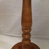 Pedestal table console solid wood furniture plant holder