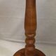 Pedestal table console solid wood furniture plant holder