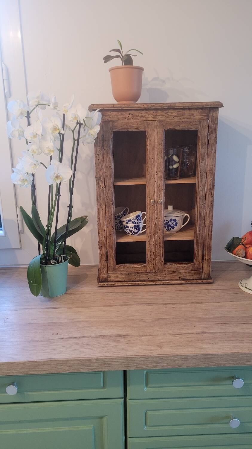 Renovated medicine cabinet