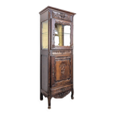 Provençal-style silver bonnet in walnut