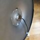 Lampe champignon XXL pied tulipe 70s