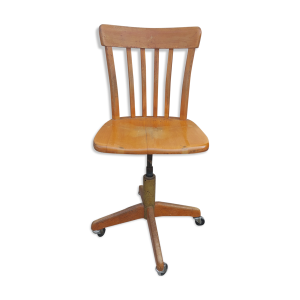 Chaise de bureau atelier stoll giroflex suisse 1960