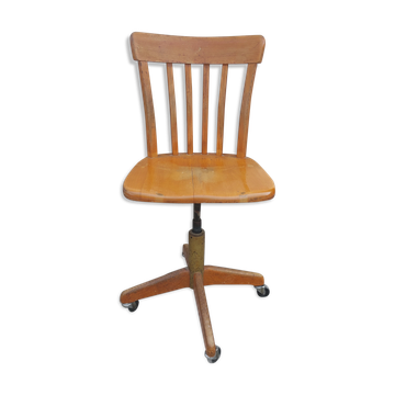 Chaise de bureau atelier stoll giroflex suisse 1960