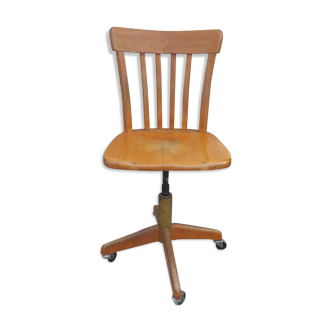 Chaise de bureau atelier stoll giroflex suisse 1960