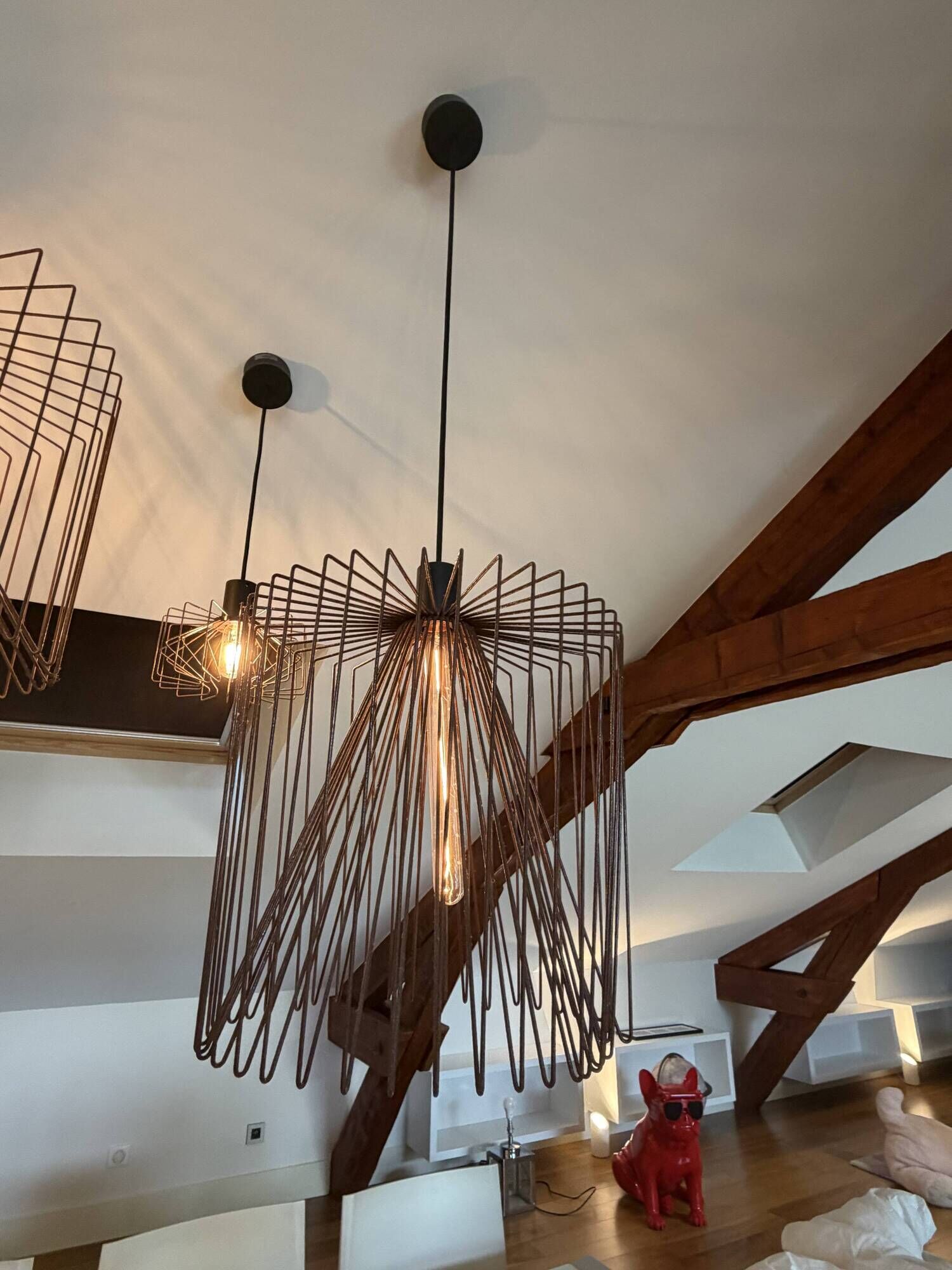 Suspension / luminaire design wever & ducre - model wiro