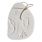 Mediterranean sculpted plaque