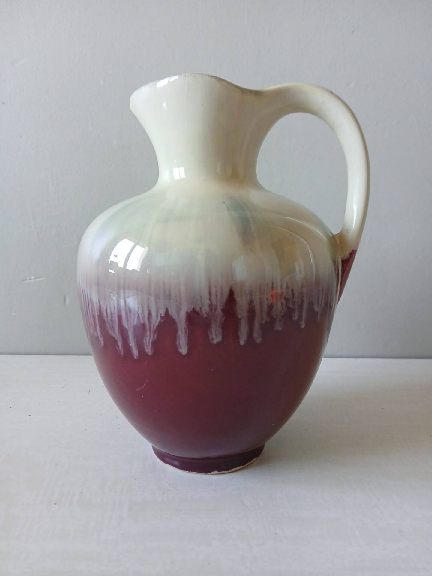 Ceramic pitcher vase West Germany 582/20 – Germany 1950s-60s