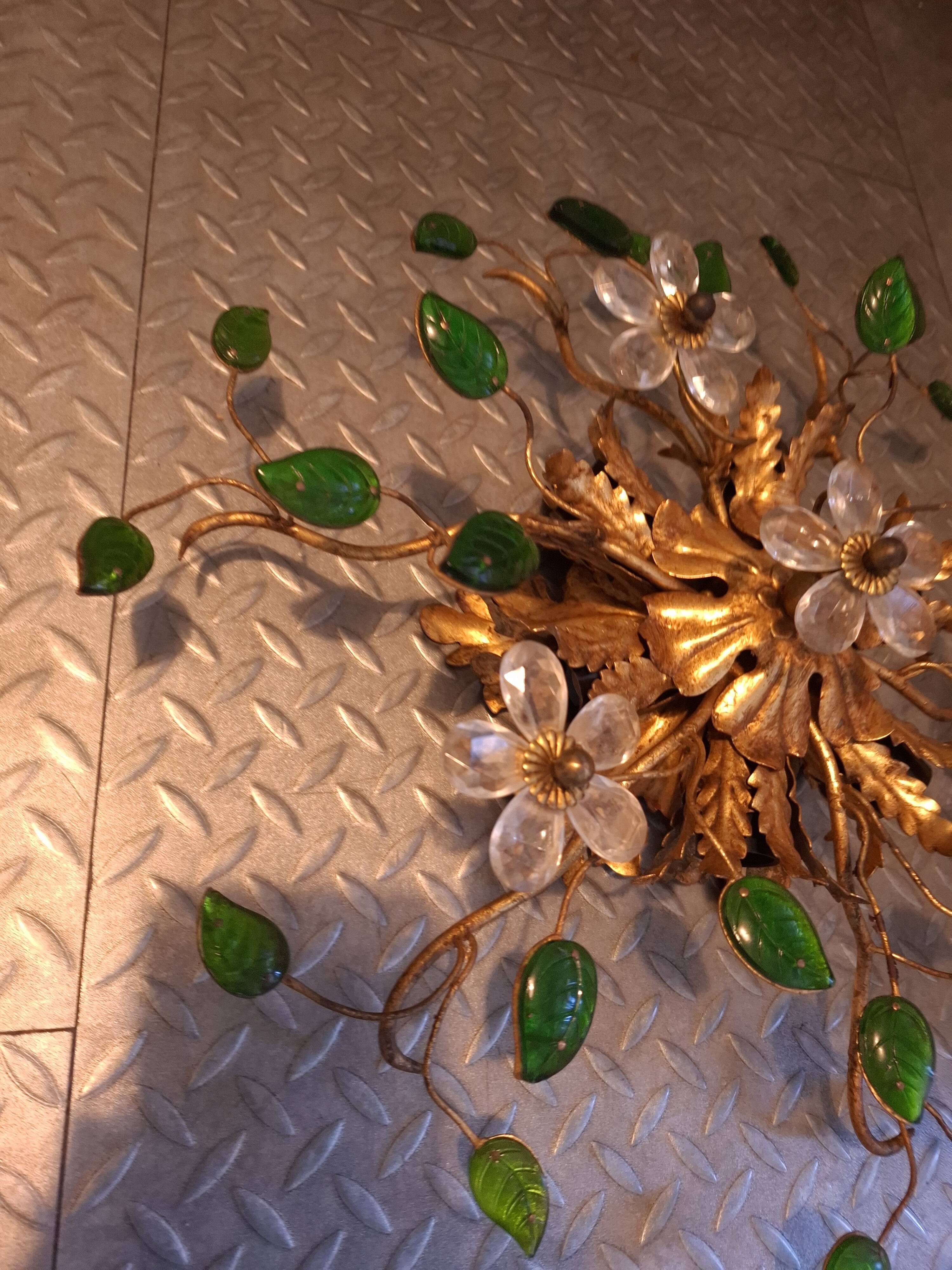 Murano ceiling light by Banci Firenze