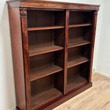 Antique open bookcase