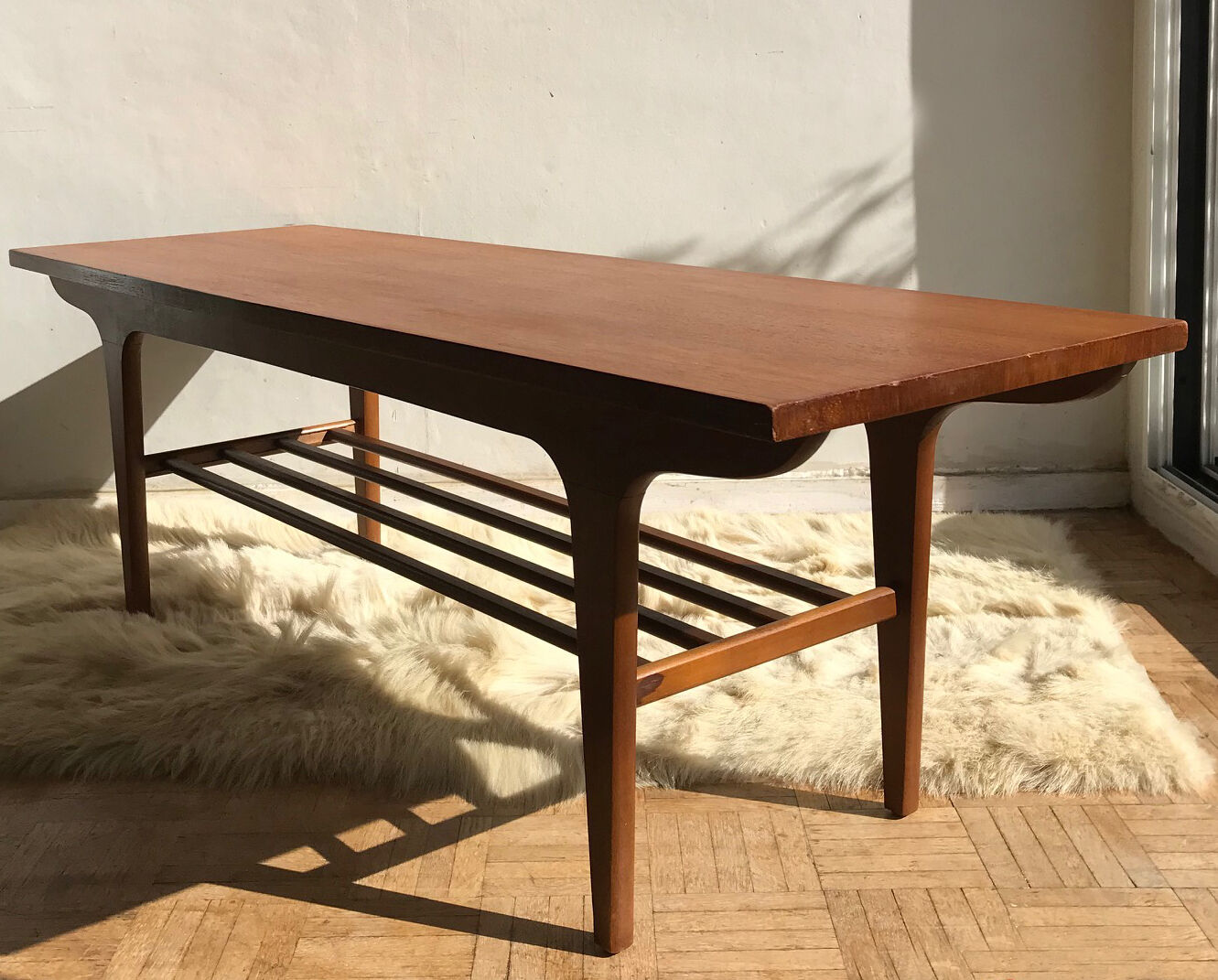 Teak coffee table from the 1960s