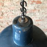 Industrial factory ceiling lamp from Wikasy a23, 1960
