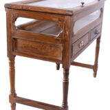 Showcase - display - antique Burmese teak jeweller's console