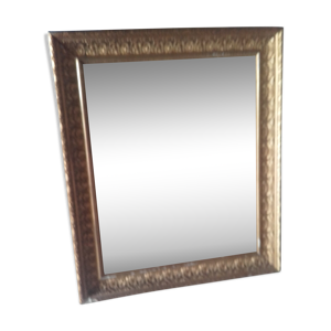 Mirror ancien doré à la feuille