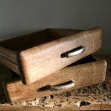 Antique wooden drawers