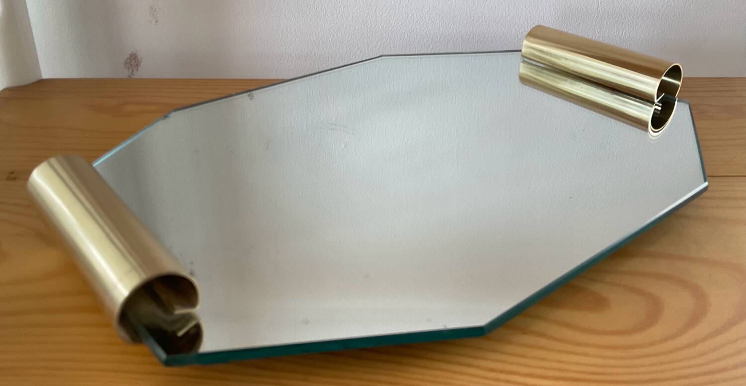 Art Deco vintage style plateau