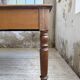Grande table de ferme XL chêne « carrée » conférence 1950
