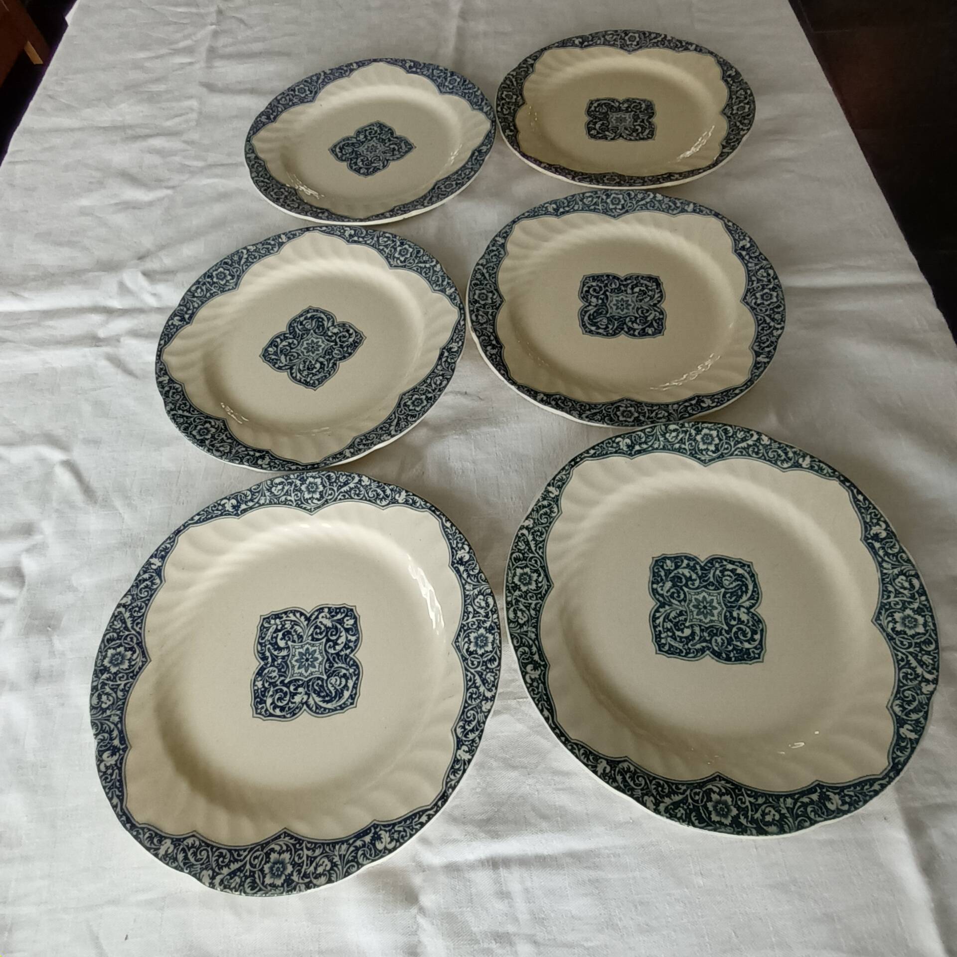 Assiettes Mauresque de Gien