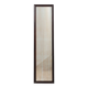 Belgian Art Deco Wooden Mirror with Aged Glass, ca. 1930