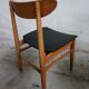 Série de 6 chaises scandinaves