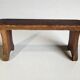 Wooden bench / footrest