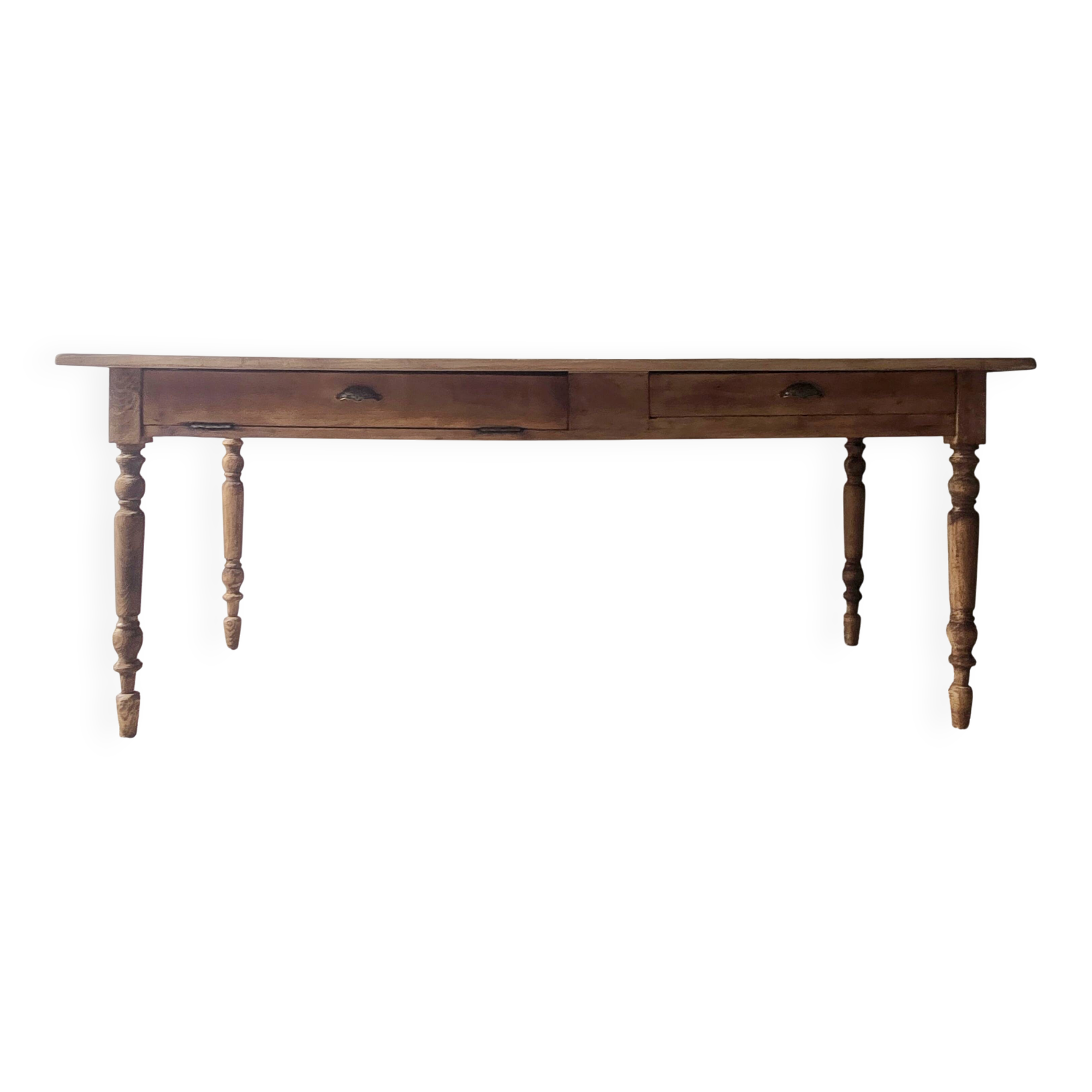 table de ferme champêtre