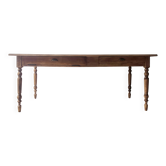 table de ferme champêtre