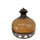 Vintage brown ceramic fat lava suspension