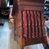 Antique walnut panetière furniture