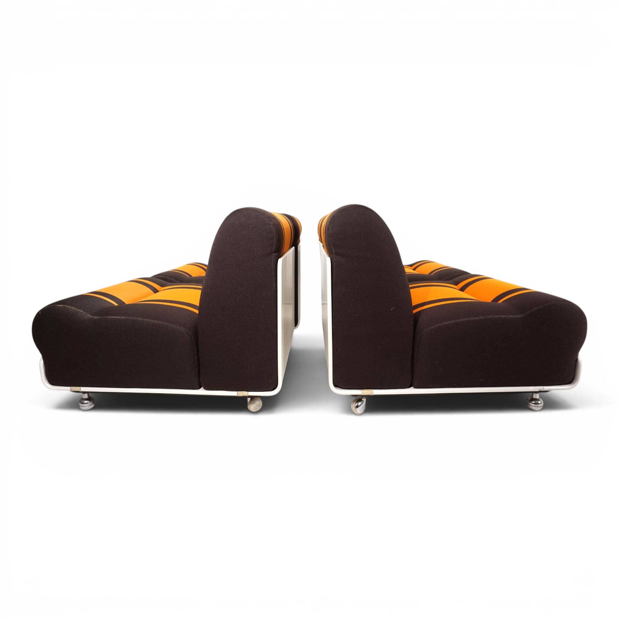 Canapé modulaire Cor Concha 4 pièces space age par Jo Otterpohl, 1970