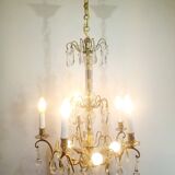 Lustre 5 lumières cristal